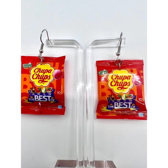 Chupa Chups Earrings - Lolli Pops Candy Earrings - Mini Brands Earrings - Picture 1 of 7